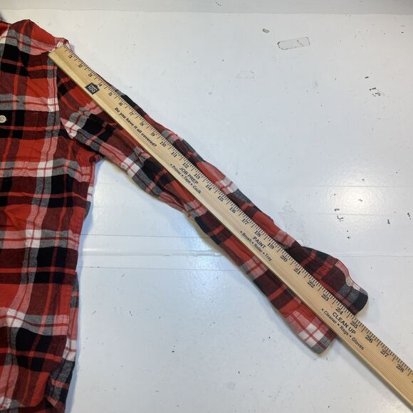 LUCKY BRAND Mens Shirt Sz L  Flannel Plaid Long Sleeve Button Down - Picture 6 of 6